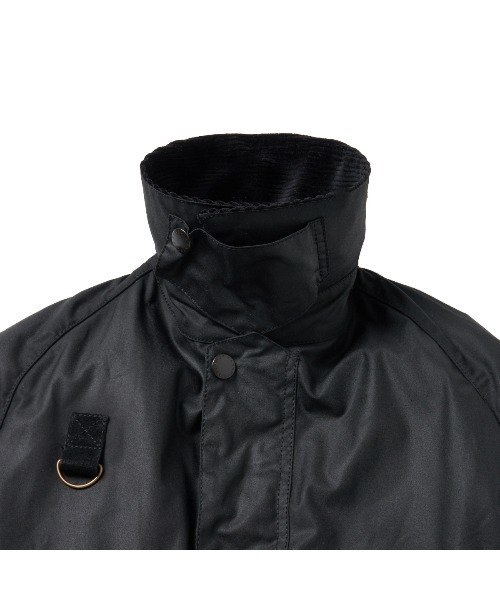 Barbour(バブアー)の「SPEY WAXED COTTON(ブルゾン・メンズ・セージグリーン/ブラック・M/XS/XL/S/L)」の13枚目の写真