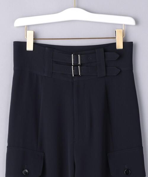 EZUMi（エズミ）の「＜EZUMi（エズミ）＞ベルテッド リブ パンツ（その他パンツ・レディース・オリーブ/ネイビー・S/M）」の6枚目の写真