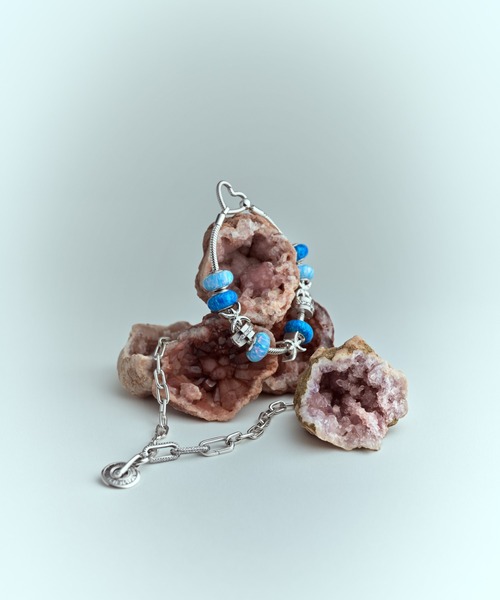 Pandora Moments ハート クロージャー スネーク チェーン ブレスレット