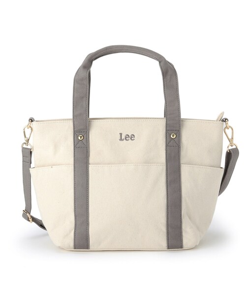 DRESKIP（ドレスキップ）の「◆【Lee別注】2WAYトート（トートバッグ・レディース・ブラック/グレー/ブルー/ベージュ・00）」の2枚目の写真