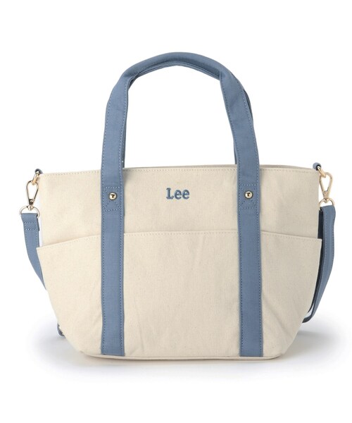 DRESKIP（ドレスキップ）の「◆【Lee別注】2WAYトート（トートバッグ・レディース・ブラック/グレー/ブルー/ベージュ・00）」の4枚目の写真
