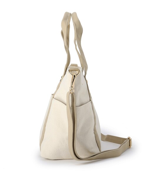 DRESKIP（ドレスキップ）の「◆【Lee別注】2WAYトート（トートバッグ・レディース・ブラック/グレー/ブルー/ベージュ・00）」の7枚目の写真