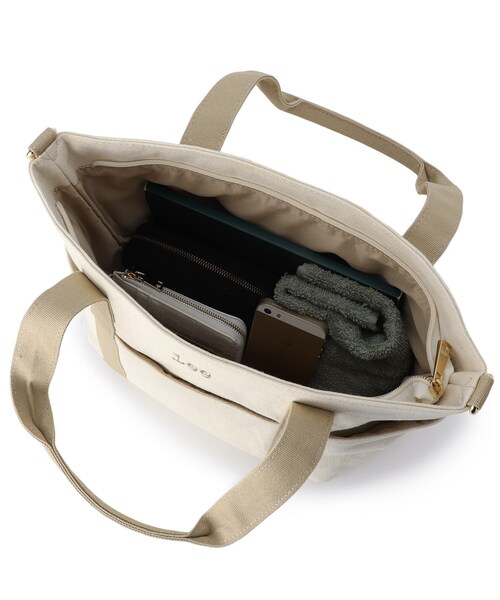 DRESKIP（ドレスキップ）の「◆【Lee別注】2WAYトート（トートバッグ・レディース・ブラック/グレー/ブルー/ベージュ・00）」の13枚目の写真