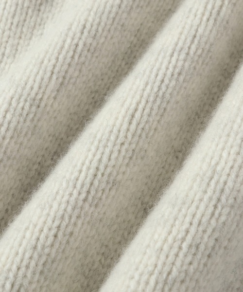 ADAM ET ROPE'(アダムエロペ)の「【一部カラーセットアップ対応】タスマニアウールクロップドプルオーバー(ニット/セーター・レディース・チャコールグレー/オフホワイト/イエロー系その他/ダークラベンダー・FREE)」の20枚目の写真