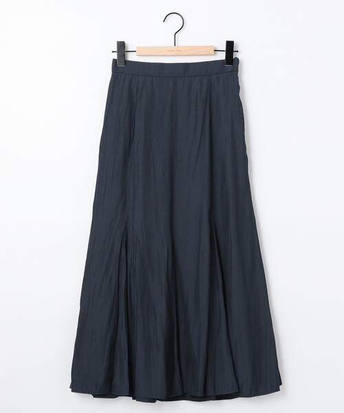 SHARE PARK（シェアパーク）の「【洗える】ヴィンテージサテンフレアスカート（スカート・レディース・グレー系/ネイビー系/ピンク系・1/0）」の7枚目の写真