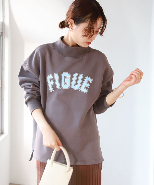 B:MING by BEAMS（ビーミングバイビームス）の「B:MING by BEAMS / 裏起毛 ロゴ プルオーバー（スウェット・レディース・グリーン系/オートミール/ブラック系・ONE SIZE）」の2枚目の写真