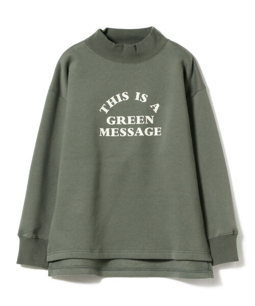 B:MING by BEAMS（ビーミングバイビームス）の「B:MING by BEAMS / 裏起毛 ロゴ プルオーバー（スウェット・レディース・グリーン系/オートミール/ブラック系・ONE SIZE）」の19枚目の写真