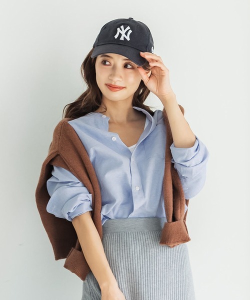 coca(coca)(コカ)の「ユニセックス バンドカラーレギュラーフィットオックスシャツ(シャツ/ブラウス・メンズ・ホワイト/パープル/ブルー・S/M/L/XL)」の3枚目の写真