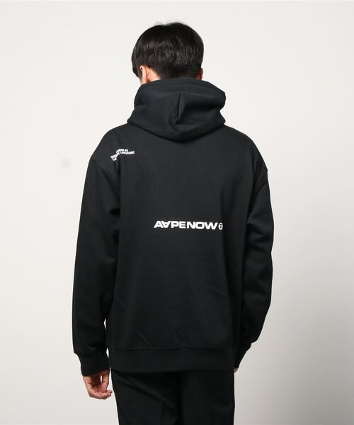 AAPE BY A BATHING APE(エーエイプバイアベイシングエイプ)の「AAPE NOW HOODIE(パーカー・メンズ・グレー系その他3/ブラック/ベージュ系その他3/カーキ/ブラウン系その他2/バーガンディー/イエロー系その他/ホワイト/ヘザーグレー/ターコイズブルー/ピンク/パープル系その他2・LARGE/MEDIUM/SMALL/XX-LARGE/X-LARGE)」の16枚目の写真