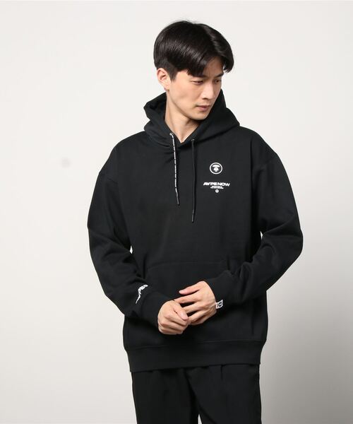 AAPE BY A BATHING APE(エーエイプバイアベイシングエイプ)の「AAPE NOW HOODIE(パーカー・メンズ・グレー系その他3/ブラック/ベージュ系その他3/カーキ/ブラウン系その他2/バーガンディー/イエロー系その他/ホワイト/ヘザーグレー/ターコイズブルー/ピンク/パープル系その他2・LARGE/MEDIUM/SMALL/XX-LARGE/X-LARGE)」の17枚目の写真