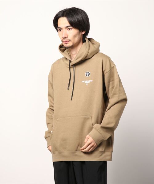 AAPE BY A BATHING APE(エーエイプバイアベイシングエイプ)の「AAPE NOW HOODIE(パーカー・メンズ・グレー系その他3/ブラック/ベージュ系その他3/カーキ/ブラウン系その他2/バーガンディー/イエロー系その他/ホワイト/ヘザーグレー/ターコイズブルー/ピンク/パープル系その他2・LARGE/MEDIUM/SMALL/XX-LARGE/X-LARGE)」の20枚目の写真