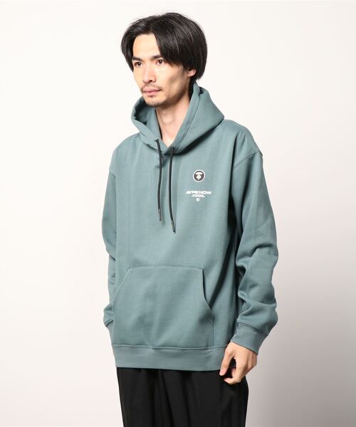 AAPE BY A BATHING APE(エーエイプバイアベイシングエイプ)の「AAPE NOW HOODIE(パーカー・メンズ・グレー系その他3/ブラック/ベージュ系その他3/カーキ/ブラウン系その他2/バーガンディー/イエロー系その他/ホワイト/ヘザーグレー/ターコイズブルー/ピンク/パープル系その他2・LARGE/MEDIUM/SMALL/XX-LARGE/X-LARGE)」の19枚目の写真
