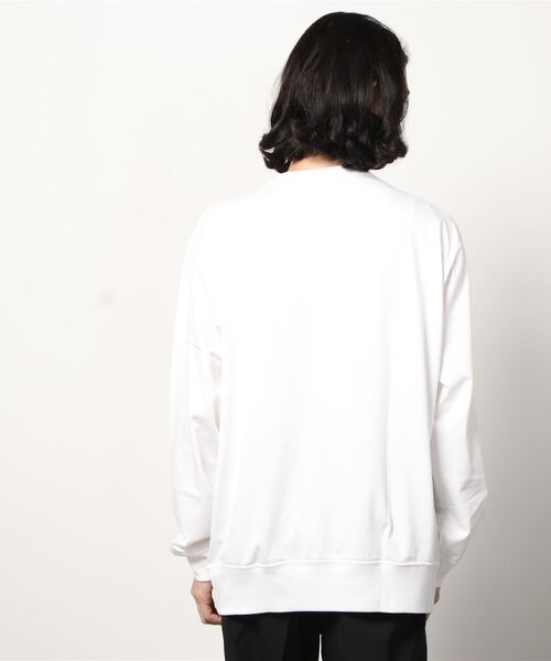 Scye(サイ)の「Scye/サイ クルーネックプルオーバー CREW NECK PULLOVER(Tシャツ/カットソー・メンズ・ホワイト・40)」の3枚目の写真