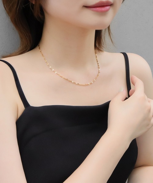 blackdia ocean(ブラックダイヤオーシャン)の「blackdia ocean ペタルチェーンネックレス(ネックレス・レディース・シルバー/ピンクゴールド/ゴールド・55cm/60cm/45cm/50cm/40cm)」の8枚目の写真