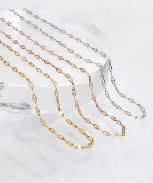 blackdia ocean(ブラックダイヤオーシャン)の「blackdia ocean ペタルチェーンネックレス(ネックレス・レディース・シルバー/ピンクゴールド/ゴールド・55cm/60cm/45cm/50cm/40cm)」の17枚目の写真