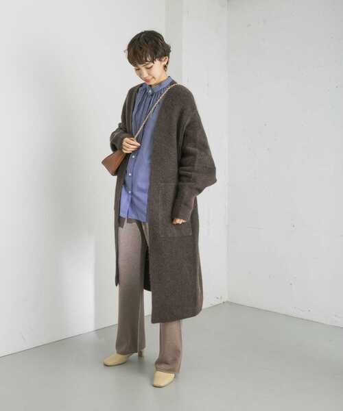 URBAN RESEARCH（アーバンリサーチ）の「ボリュームスリーブバンドカラーシャツ（シャツ/ブラウス・レディース・ブラック/ストライプ/ホワイト/その他1・FREE）」の7枚目の写真