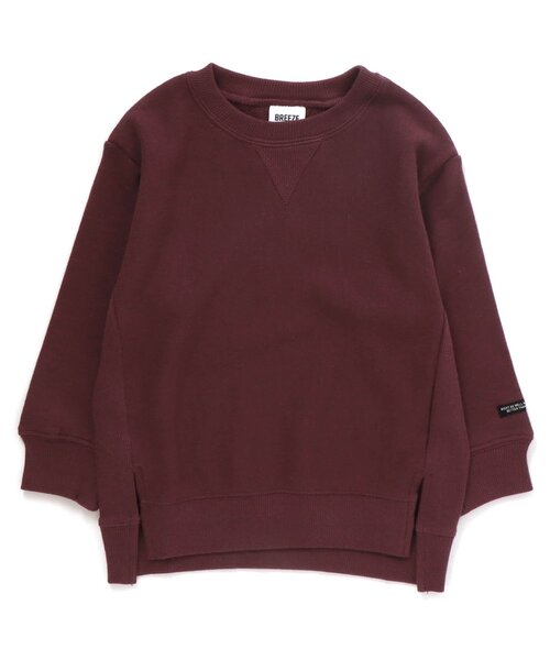 BREEZE(ブリーズ)の「WEB限定 ガゼットトレーナー(スウェット・キッズ・パープル/サックスブルー/ブルー/ベージュ/ブラック/マスタード/グリーン/ピンク・90/120/110/130/80/140/100)」の6枚目の写真