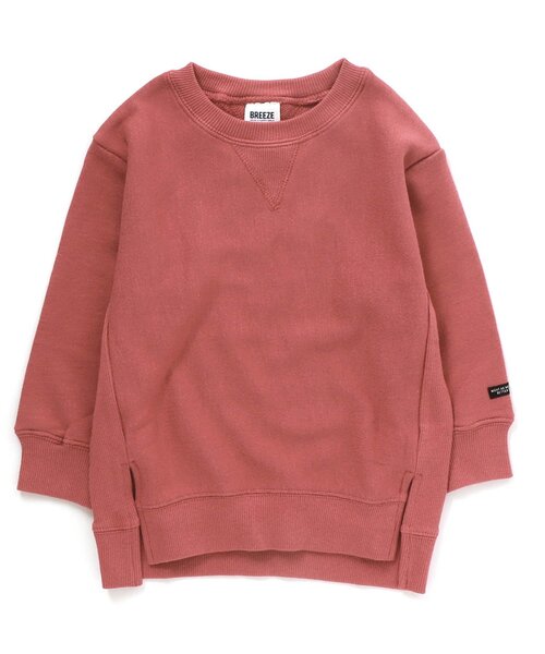 BREEZE(ブリーズ)の「WEB限定 ガゼットトレーナー(スウェット・キッズ・パープル/サックスブルー/ブルー/ベージュ/ブラック/マスタード/グリーン/ピンク・90/120/110/130/80/140/100)」の8枚目の写真