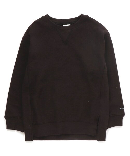 BREEZE(ブリーズ)の「WEB限定 ガゼットトレーナー(スウェット・キッズ・パープル/サックスブルー/ブルー/ベージュ/ブラック/マスタード/グリーン/ピンク・90/120/110/130/80/140/100)」の2枚目の写真