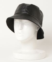 KANGOL | 【KANGOL/カンゴール】 ワンポイントロゴ エコレザーバケットハット(ハット)