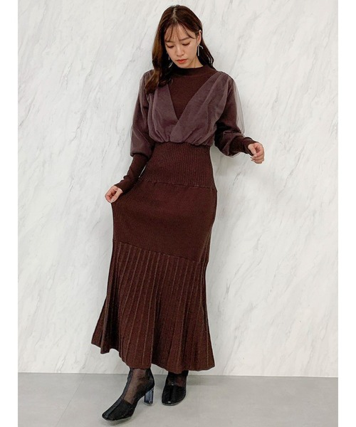 店舗割引 ワンピースチュールスリーブマーメイドニットワンピース 買取 相場 店舗割引 ワンピースチュールスリーブマーメイドニットワンピース 買取 相場