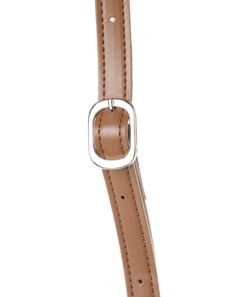 INGNI（イング）の「ラウンドポーチ付ハンドルバッグ（トートバッグ・レディース・ブラック/ブラウン・ONE SIZE）」の8枚目の写真