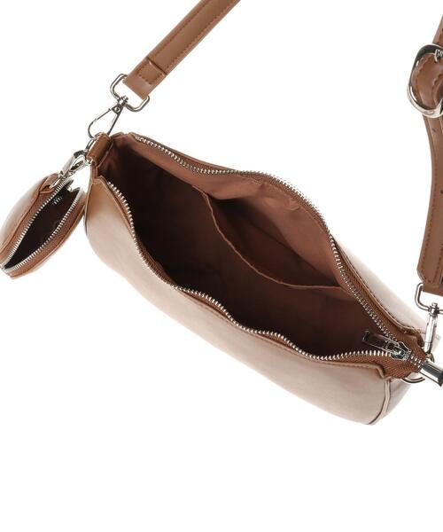 INGNI（イング）の「ラウンドポーチ付ハンドルバッグ（トートバッグ・レディース・ブラック/ブラウン・ONE SIZE）」の9枚目の写真