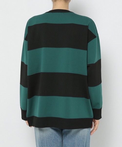discovered 若井滉斗 着用 ワイド ボーダー ニット discovered 若井滉斗 着用 ワイド ボーダー ニット