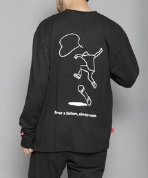 BEYES/プリント L/S C/N