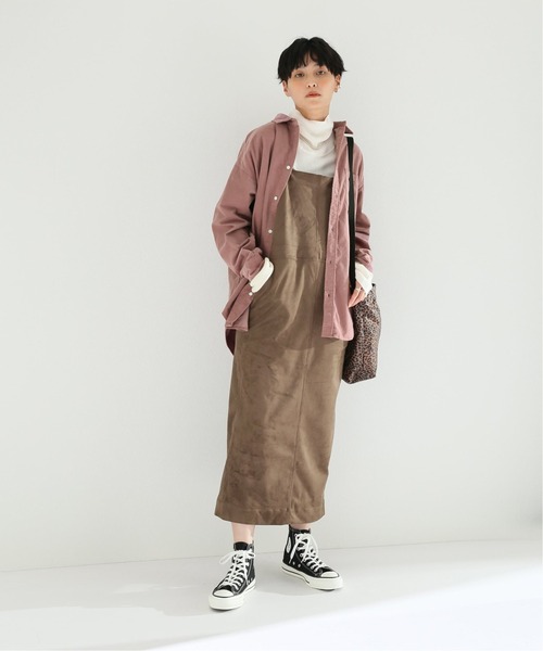 ２点おまとめ割◆レリューム　シャツコールビッグスキッパー　ピンク　コーデュロイ 2点おまとめ割◇レリューム シャツコールビッグスキッパー ピンク