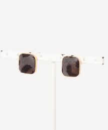 koe | アニマル柄イヤリング*(イヤリング)