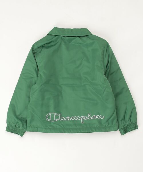 Champion（チャンピオン）の「CHAMPION/チャンピオン キッズ ナイロン ジャケット CK-U611（ナイロンジャケット・キッズ・カーキ/ベージュ・120cm/100cm/140cm/110cm/130cm）」の4枚目の写真