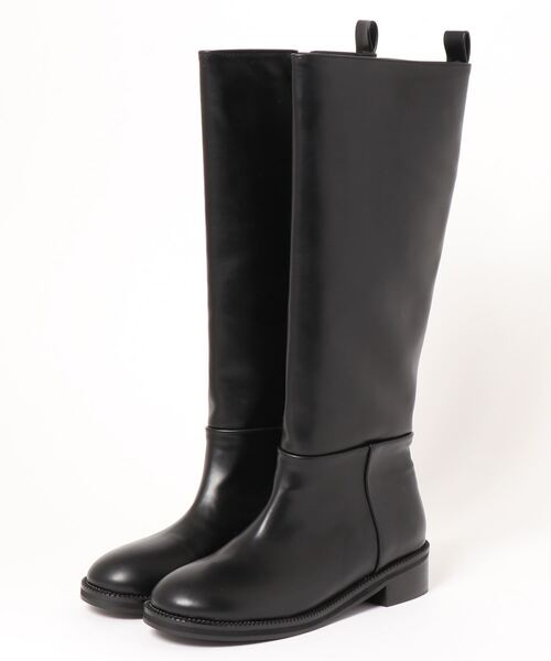 Didot.showroom（ディドット ショールーム）の「round long boots（ブーツ・レディース・ブラック/ブラウン・24cm/24.5cm/25cm/23.5cm/23cm）」の14枚目の写真