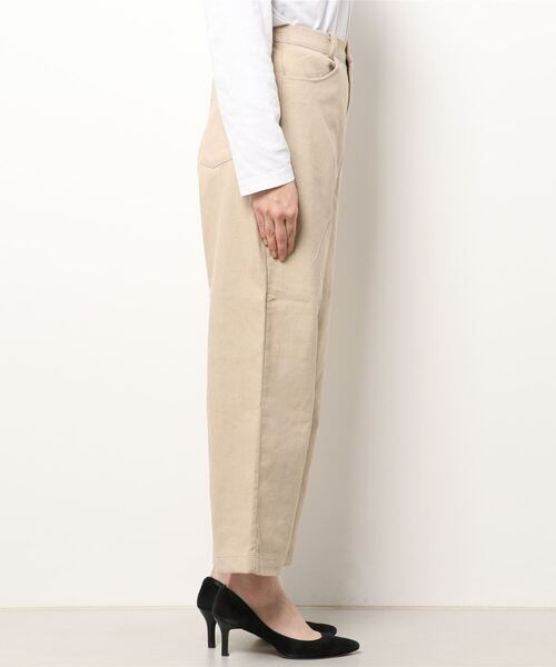 ehka sopo（エヘカソポ）の「コーデュロイストレートパンツ（その他パンツ・レディース・キナリ/グレー/ブラウン・ﾌﾘ-）」の4枚目の写真