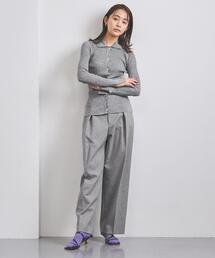 Gunn Johansson | ＜Gunn Johansson（グン ヨハンソン）＞リブ ボタンカーディガン(ニット/セーター)