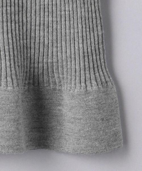 Gunn Johansson（グンヨハンソン）の「＜Gunn Johansson（グン ヨハンソン）＞リブ ボタンカーディガン（ニット/セーター・レディース・ブラック/グレー・38）」の13枚目の写真