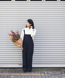 khakito | 綿100% ヘリンボーンジャーマンワークサロペット(サロペット/オーバーオール)