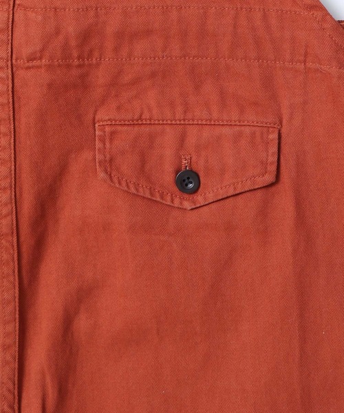 khakito（カーキト）の「綿100% ヘリンボーンジャーマンワークサロペット（サロペット/オーバーオール・レディース・ブラック/ブラウン/カーキ・FREE）」の16枚目の写真