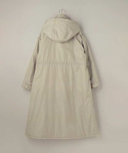 Aresense（アーセンス）の「Aresense/アーセンス ウルタスロングコート（ダウンジャケット/コート・レディース・キャメル/オフホワイト/ブラック・ﾌﾘ-）」の10枚目の写真