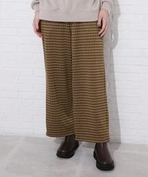 Cutie Blonde | 【久保乃々花さん着用商品】【S-L】ジャガードストレートパンツ(その他パンツ)