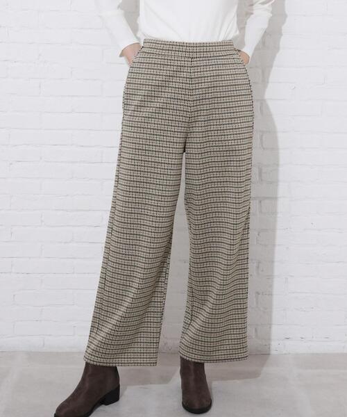 Cutie Blonde（キューティーブロンド）の「◆【S-L】ジャガードストレートパンツ（その他パンツ・レディース・グレー系その他2/キャメル/ベージュ系1・01/02/03）」の20枚目の写真