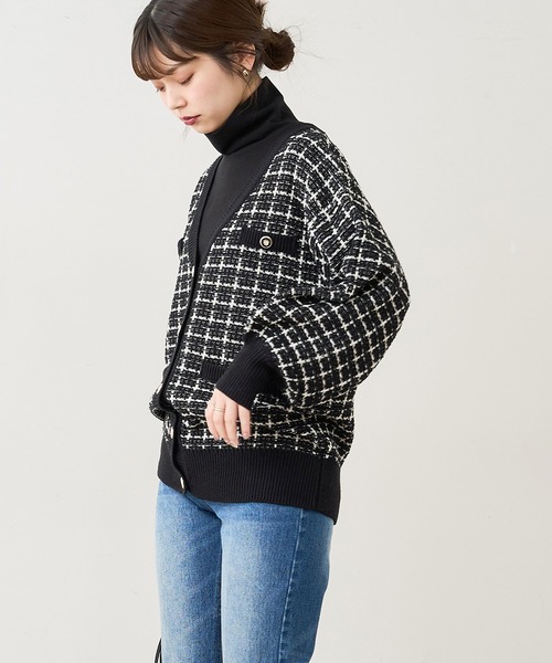 natural couture(ナチュラルクチュール)の「便利な微起毛カットタートル(Tシャツ/カットソー・レディース・ブラック/ベージュ/ブラウン/オフホワイト/ピンク/グリーン・FREE)」の11枚目の写真
