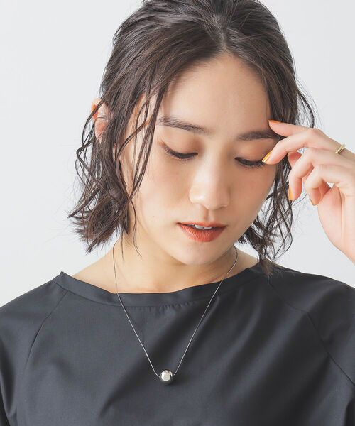 BEAMS LIGHTS（ビームスライツ）の「BEAMS LIGHTS / ボール ネックレス（ネックレス・レディース・シルバー/ゴールド・ONE SIZE）」の3枚目の写真