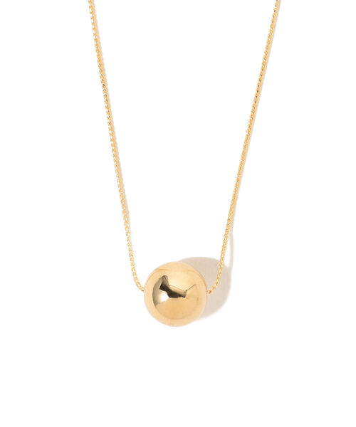 BEAMS LIGHTS（ビームスライツ）の「BEAMS LIGHTS / ボール ネックレス（ネックレス・レディース・シルバー/ゴールド・ONE SIZE）」の7枚目の写真