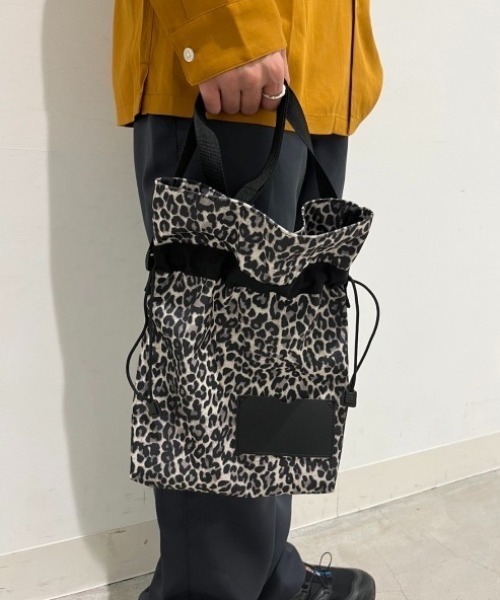 CIAOPANIC（チャオパニック）の「レオパードアソート巾着ショルダーバッグ（ショルダーバッグ・レディース・ブラウン/グレー・FREE）」の12枚目の写真