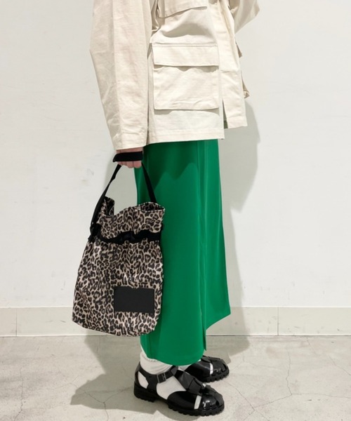 CIAOPANIC（チャオパニック）の「レオパードアソート巾着ショルダーバッグ（ショルダーバッグ・レディース・ブラウン/グレー・FREE）」の8枚目の写真