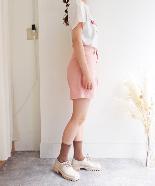 byあしながおじさん（バイアシナガオジサン）の「厚底レースアップシューズ　-8710421（その他シューズ・レディース・ブラック/グレイッシュベージュ/アイボリー・LL/L/S/M）」の7枚目の写真