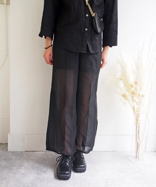 byあしながおじさん（バイアシナガオジサン）の「厚底レースアップシューズ　-8710421（その他シューズ・レディース・ブラック/グレイッシュベージュ/アイボリー・LL/L/S/M）」の12枚目の写真