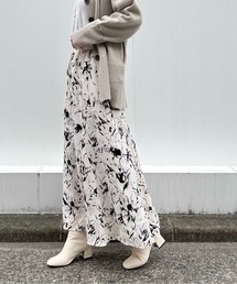 PICCIN | フロッキープリントマーメイドスカート(スカート)