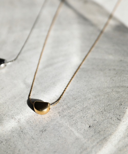 select MOCA(セレクトモカ)の「ビーンズネックレス(ネックレス・レディース・シルバー/ゴールド・FREE)」の2枚目の写真